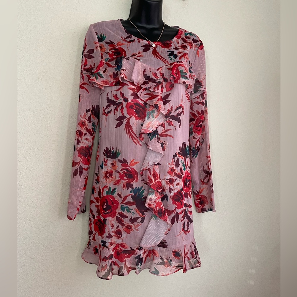 🛍️Lovers + Friends floral dress Sz S🛍️